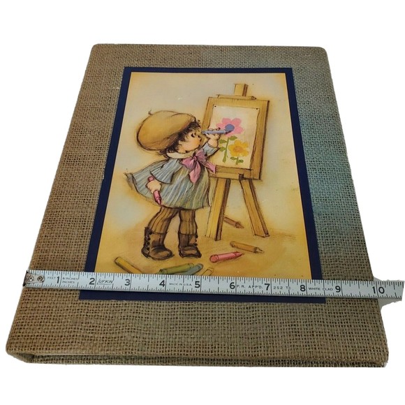 60s Big Head Hallmark Charmers Sunbonnet Kids Scrapbook Photo Album Vtg Unused - Picture 6 of 10